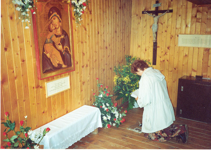 Lavička zjevení Panny Marie
